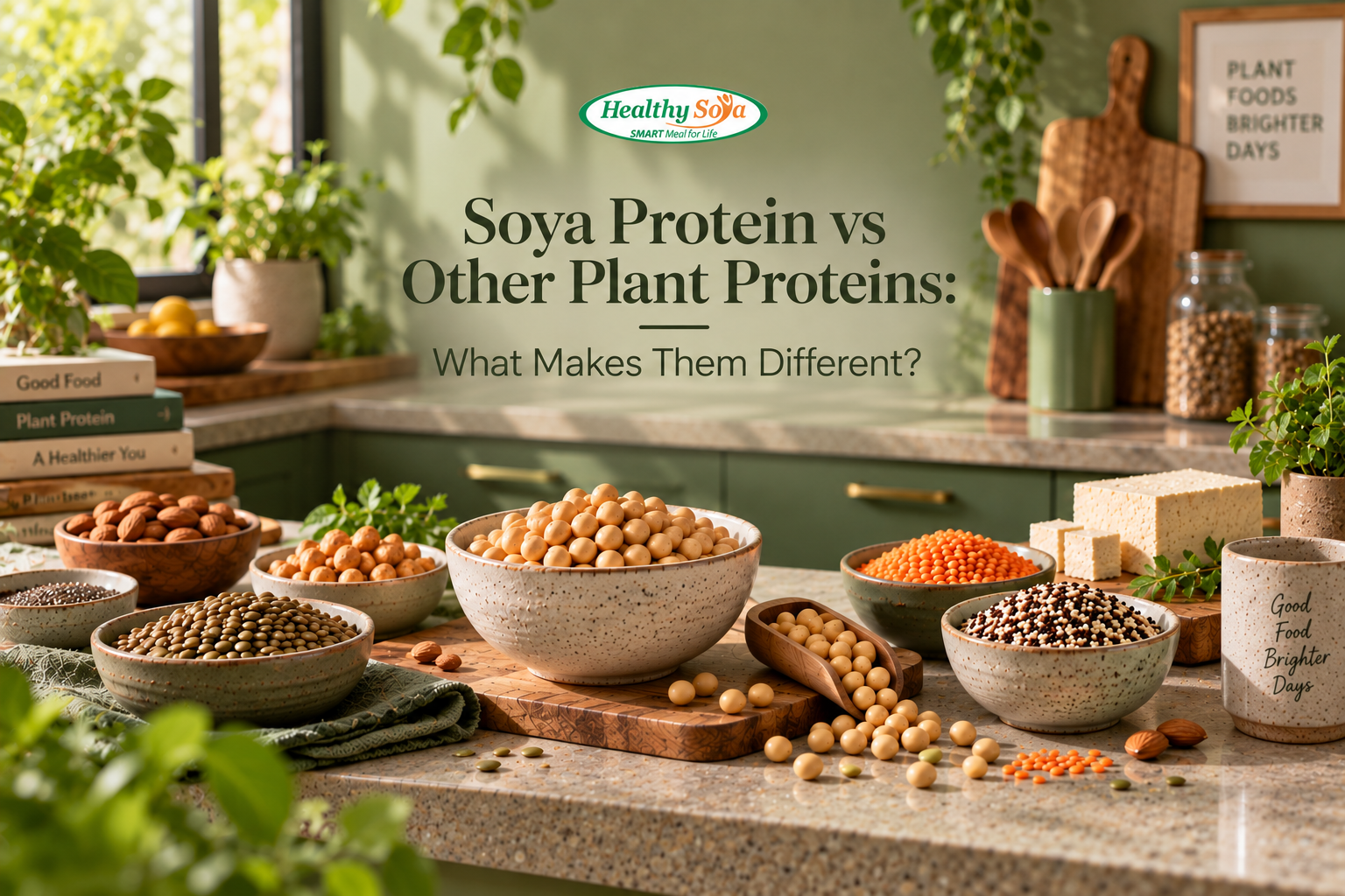 Soya Protein vs Other Plant Proteins: What Makes Them Different?