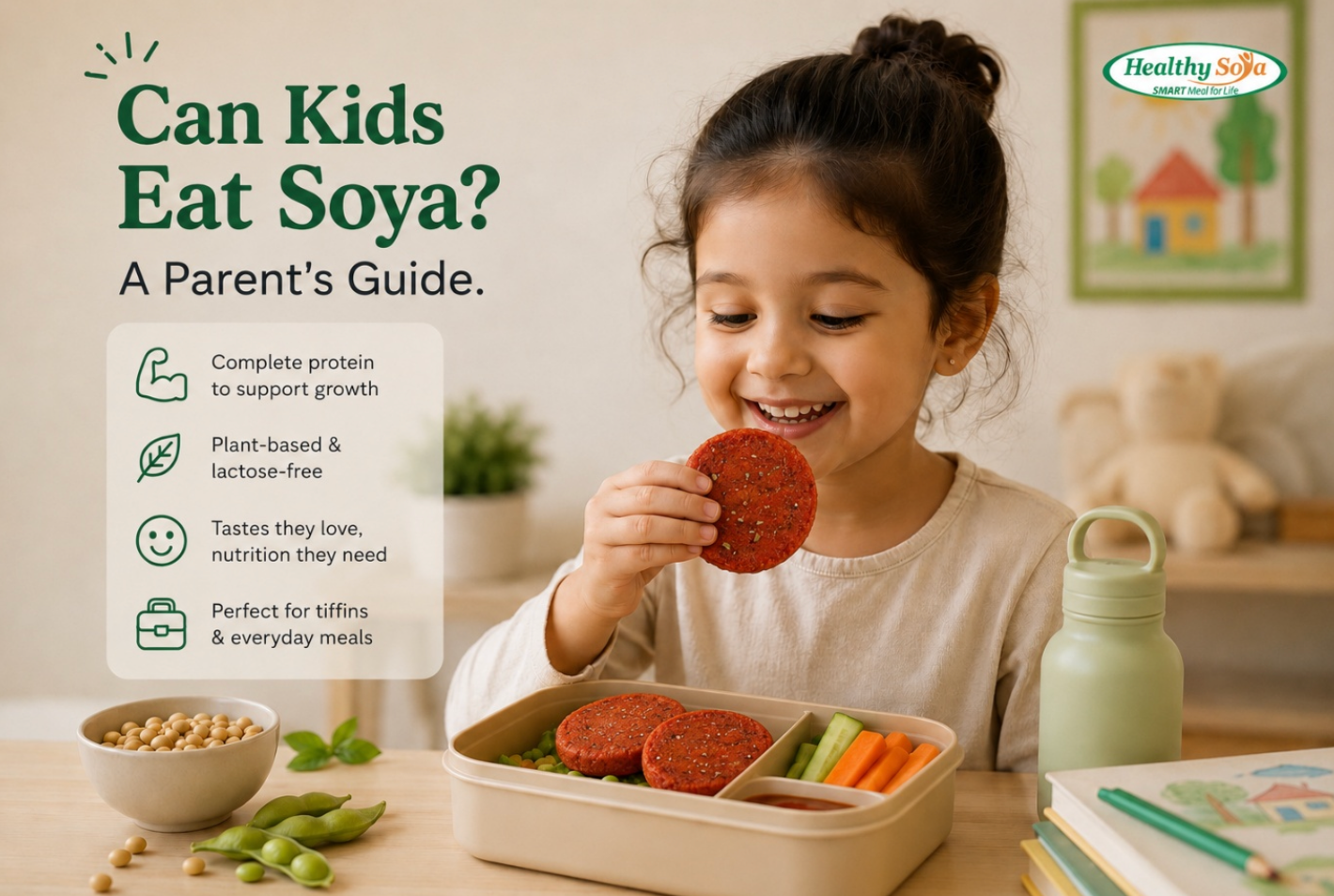 Can Kids Eat Soya? A Parent's Guide.