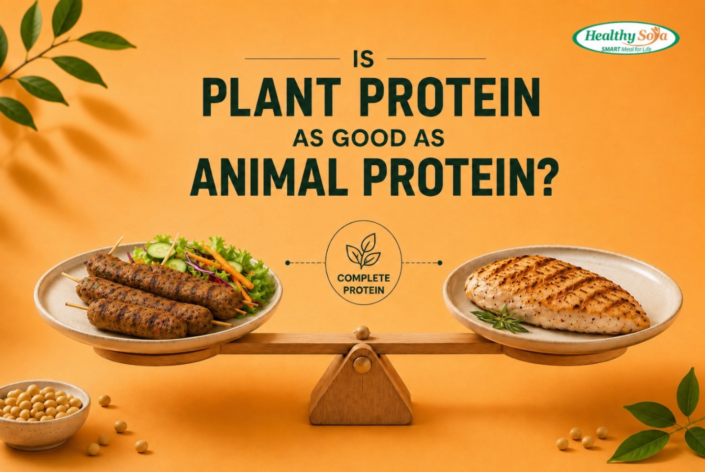 Is Plant Protein as Good as Animal Protein?