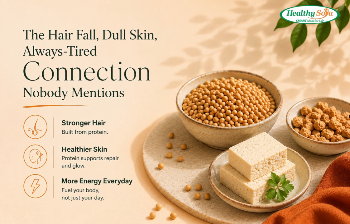 The Hair Fall, Dull Skin, Always-Tired Connection Nobody Mentions