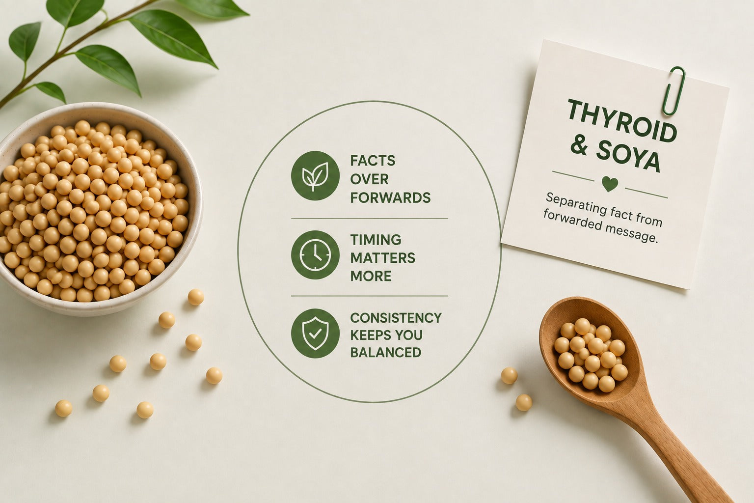 Thyroid and Soya - Separating Fact from Forwarded Message