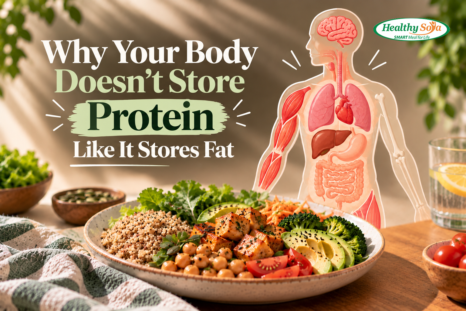 Why Your Body Doesn't Store Protein Like It Stores Fat