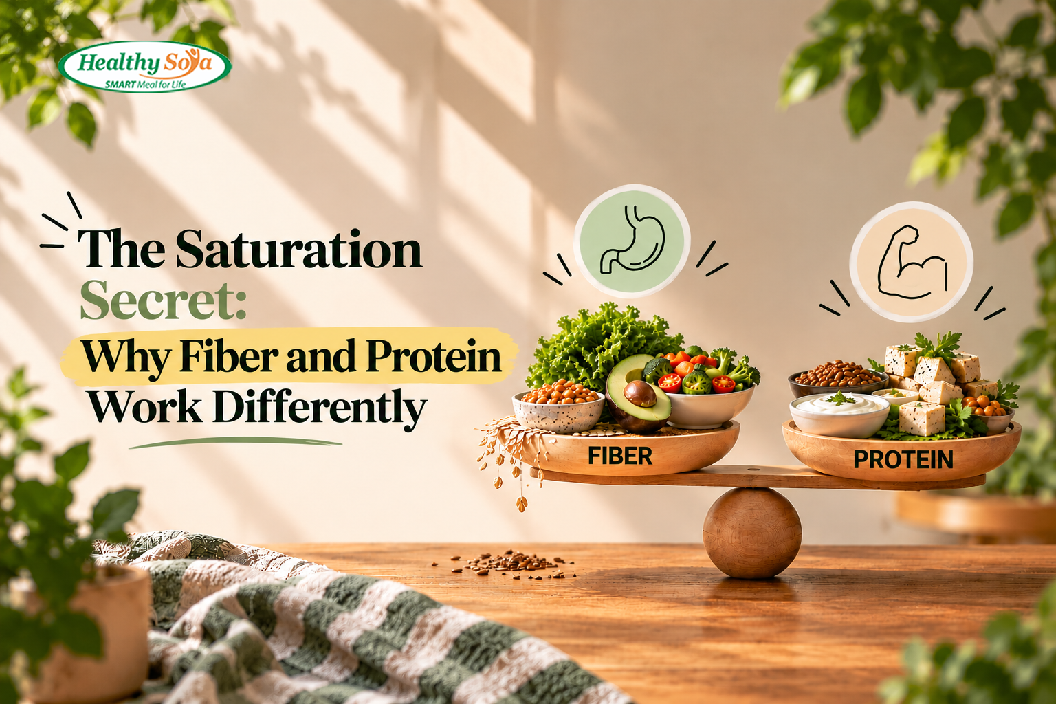 The Saturation Secret: Why Fiber and Protein Work Differently
