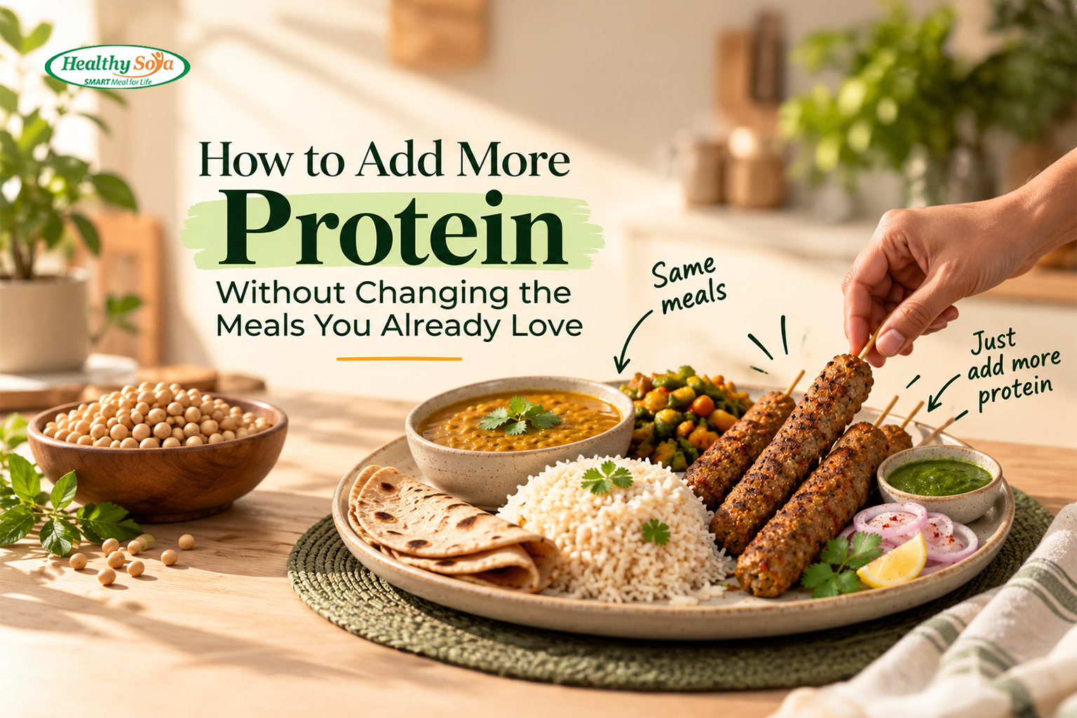 How to Add More Protein Without Changing the Meals You Already Love
