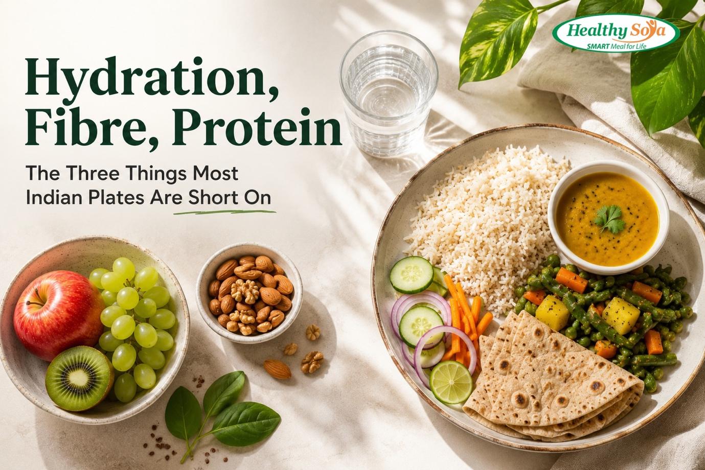 Hydration, Fibre, Protein - The Three Things Most Indian Plates Are Short On