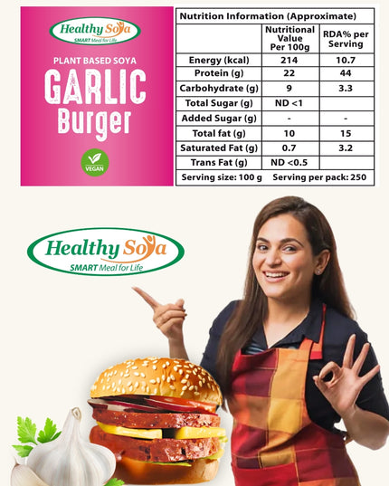 Protein Burger (Garlic Chilli)