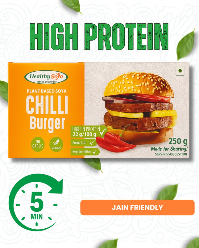 Protein Burger (Chilli)