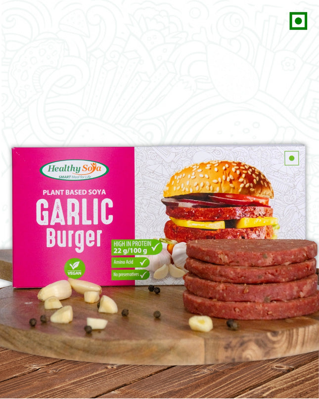 Protein Burger (Garlic Chilli)