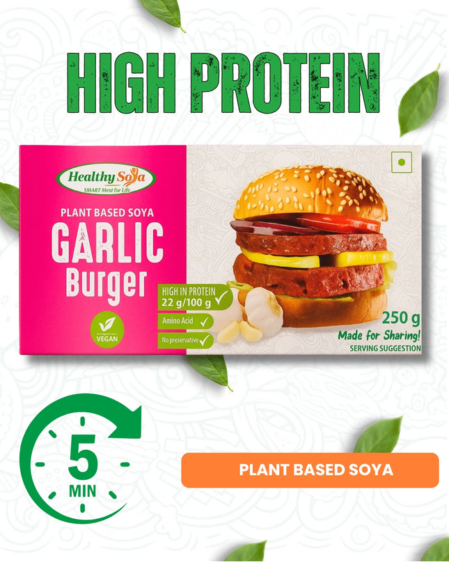 Protein Burger (Garlic Chilli)