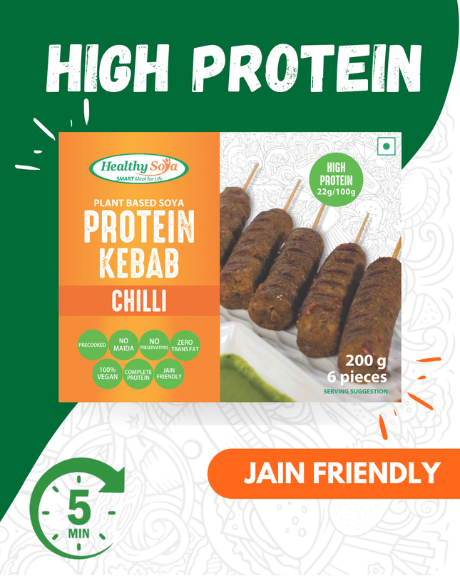Protein Kebab (Chilli Flavour)