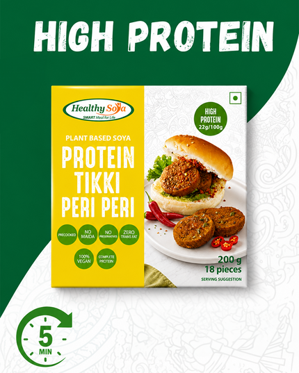 Protein Tikki (Peri Peri)