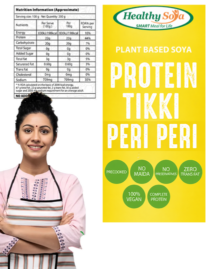 Protein Tikki (Peri Peri)
