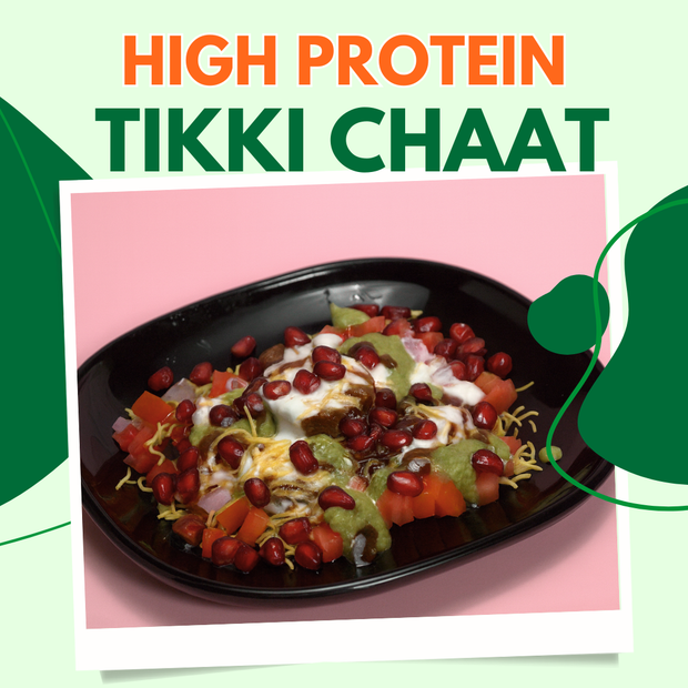 <h4><a href="/pages/tikki-chat" title="Tikki Chat">Protein Tikki chaat</a></h4>