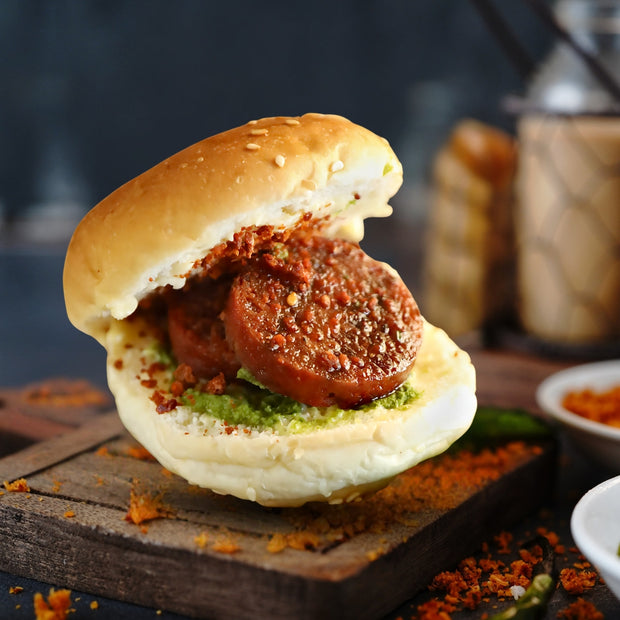 <h4><a href="/pages/soya-tikki-vada-pav" title="Soya Tikki Vada Pav">Protein tikki pav</a></h4>