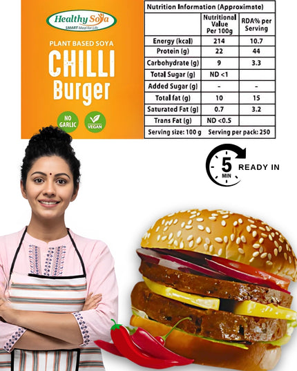 Protein Burger (Chilli)